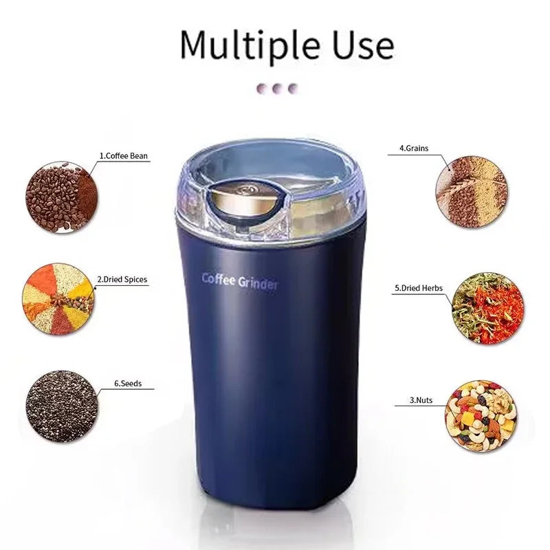 Small Electric Grinding Machine Grain Grinder Coffee Grinder Stainless Steel